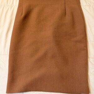 (1) Women's Brown Pencil Skirt from Paris
